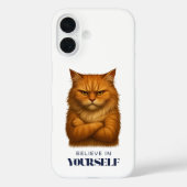 ネコ自信 Case-Mate iPhoneケース (裏面)