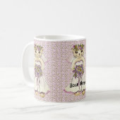 ネコ花嫁マグ コーヒーマグカップ (正面左)