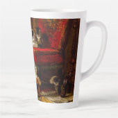 ネコ遊と子猫の椅子 カフェラテマグ (右)