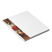 ネコ遊と子猫の椅子 ノートパッド (アングル)