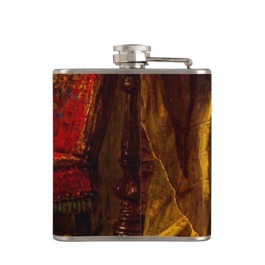 ネコ遊と子猫の椅子 フラスク (裏面)