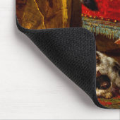 ネコ遊と子猫の椅子 マウスパッド (コーナー)