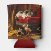 ネコ遊と子猫の椅子 缶クーラー (裏面)