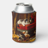 ネコ遊と子猫の椅子 缶クーラー (缶裏面)