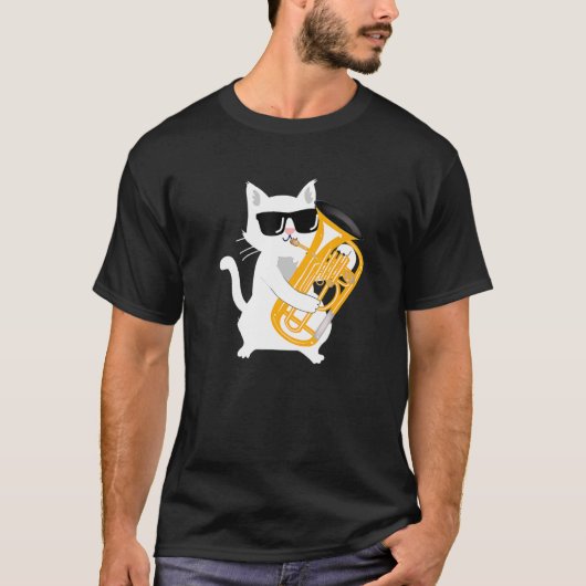 ネコ遊のユーフォニウム Tシャツ (正面)