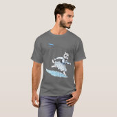 ネコ遊の凧ルイ・ワイン Tシャツ (正面フル)