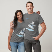 ネコ遊の凧ルイ・ワイン Tシャツ (ユニセックス)