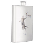 ネコ遊スのテニス フラスク (右)