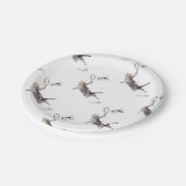 ネコ遊スのテニス ペーパープレート (アングル)