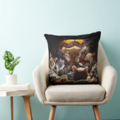 ネコ遊ストランプのポーカー装飾用クッション クッション (椅子)