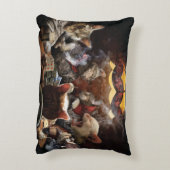 ネコ遊ストランプのポーカー アクセントクッション (裏面(縦))