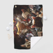 ネコ遊ストランプのポーカー ゴルフタオル (インサイチュ)