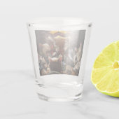 ネコ遊ストランプのポーカー ショットグラス (裏面)