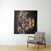 ネコ遊ストランプのポーカー タペストリー (インサイチュ(横))