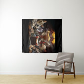 ネコ遊ストランプのポーカー タペストリー (インサイチュ(横))