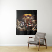 ネコ遊ストランプのポーカー タペストリー (インサイチュ)