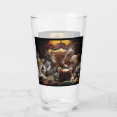 ネコ遊ストランプのポーカー タンブラーグラス (裏面)