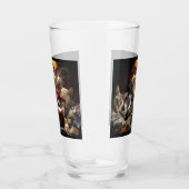 ネコ遊ストランプのポーカー タンブラーグラス (右)