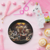 ネコ遊ストランプのポーカー ペーパープレート (パーティー)