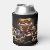 ネコ遊ストランプのポーカー 缶クーラー (缶正面)