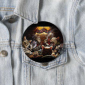 ネコ遊ストランプのポーカー 缶バッジ (インサイチュ)