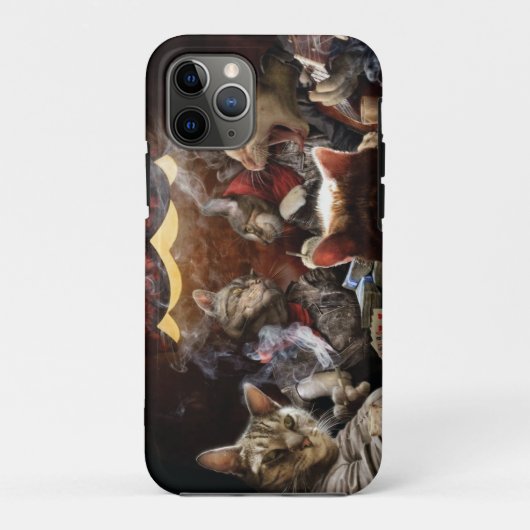 ネコ遊ストランプのポーカー Case-Mate iPhoneケース (裏面)