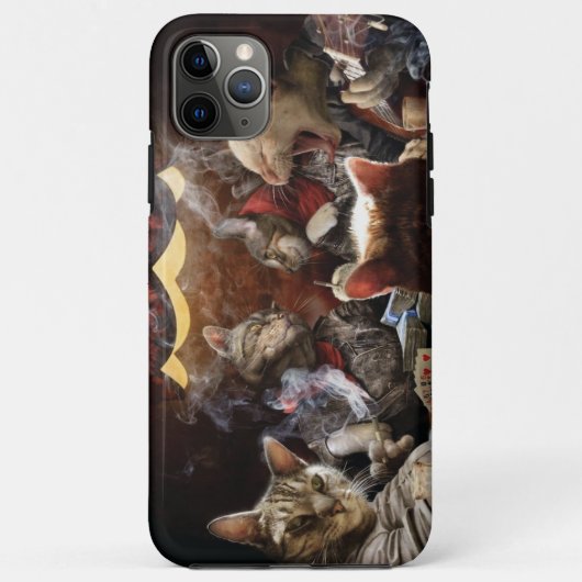 ネコ遊ストランプのポーカー Case-Mate iPhoneケース (裏面)