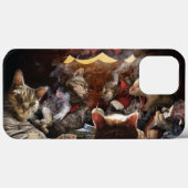 ネコ遊ストランプのポーカー Case-Mate iPhoneケース (裏面 (横))