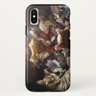 ネコ遊ストランプのポーカー iPhone XSケース