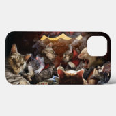 ネコ遊ストランプのポーカー Case-Mate iPhoneケース (裏面 (横))
