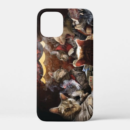 ネコ遊ストランプのポーカー Case-Mate iPhoneケース (裏面)