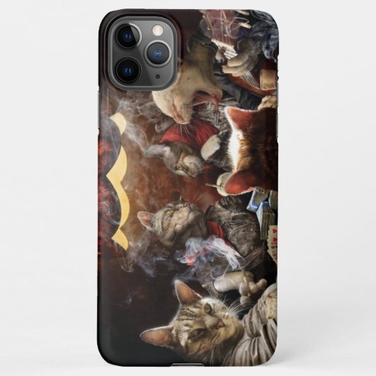 ネコ遊ストランプのポーカー iPhoneケース (裏面)