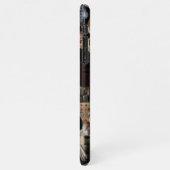 ネコ遊ストランプのポーカー iPhoneケース (左側)