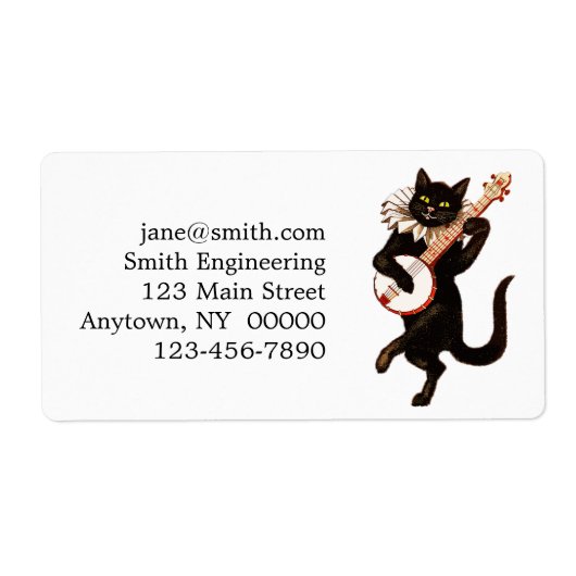 ネコ遊ズ万丈 ラベル (正面)