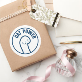 ネコ電源 ラウンドシール