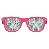 ネコ顔 キッズサングラス (正面)