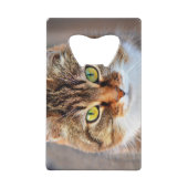 ネコ顔 クレジットカード栓抜き (裏面)