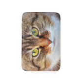 ネコ顔 バスマット (正面縦)