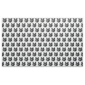 ネコ顔 ファブリック (ヤード)