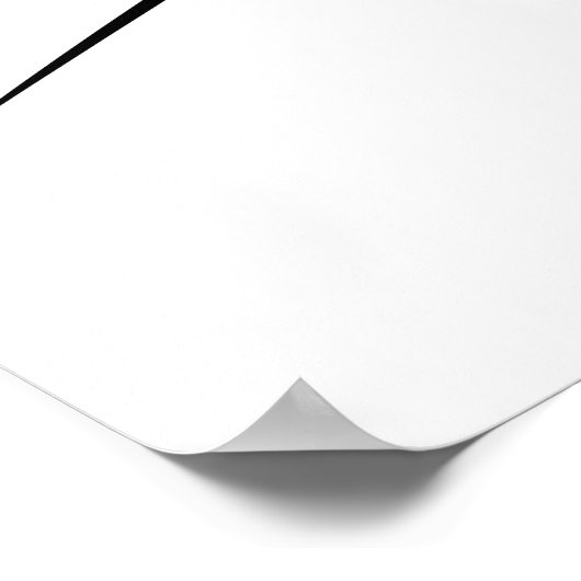 ネコ顔 ポスター (角)