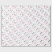 ネコ顔 ラッピングペーパー (フラット)