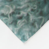 ネコ食べ物ドーナツ フリースブランケット (角)