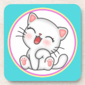 ネコ飲料用コースター コースター (正面)