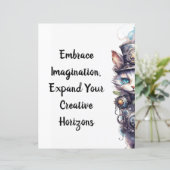 ネコ1子猫とトップハットの水色 (スタンド正面)