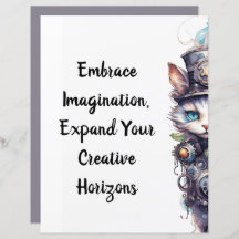 ネコ1子猫とトップハットの水色