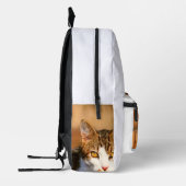 ネコ11 プリントバックパック (左)
