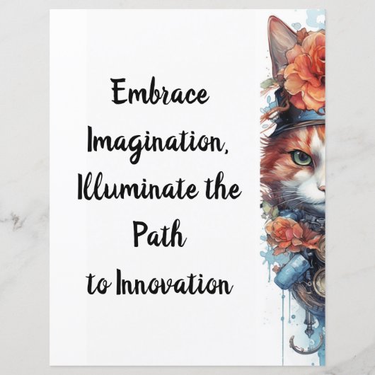 ネコ4子猫バラ水彩画 (正面)