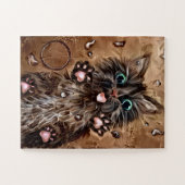 ネコ4 – ウェット ジグソーパズル (横)