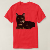 ネコ4 Tシャツ (デザイン正面)