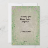 ネコ・イースターバニー🐰😸 シーズンカード (裏面)